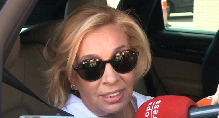 Carmen Borrego lanza un mensaje a su hijo: «Lo más importante es que solucione su vida»