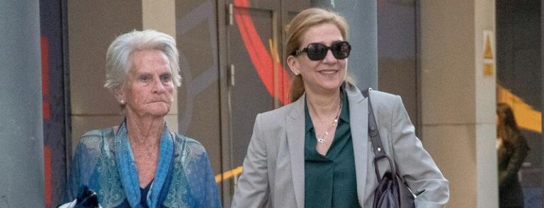 La infanta Cristina reacciona a las declaraciones de Iñaki Urdangarín