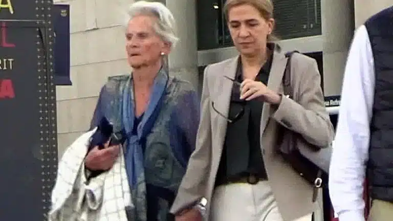 La infanta Cristina y su exsuegra juntas de nuevo por un motivo especial