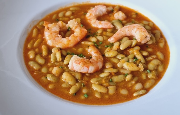 Receta de verdinas con langostinos, un sabor único