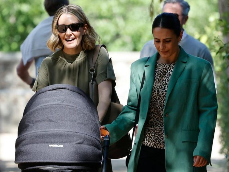 Marta Ortega, reunión en familia en el Concurso de Saltos Internacional