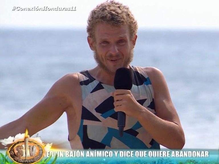 Arkano se rompe en ‘Supervivientes’: «No quiero estar aquí»