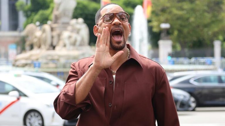 Will Smith revoluciona Madrid con su simpatía en la presentación de ‘Bad boys: rie or die’