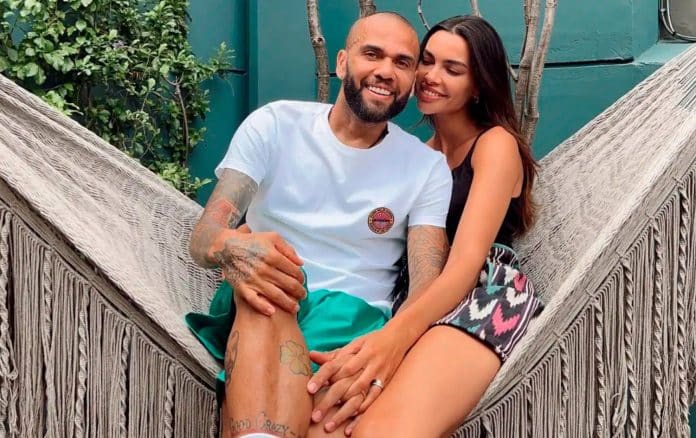 Joana Díaz y Dani Alves