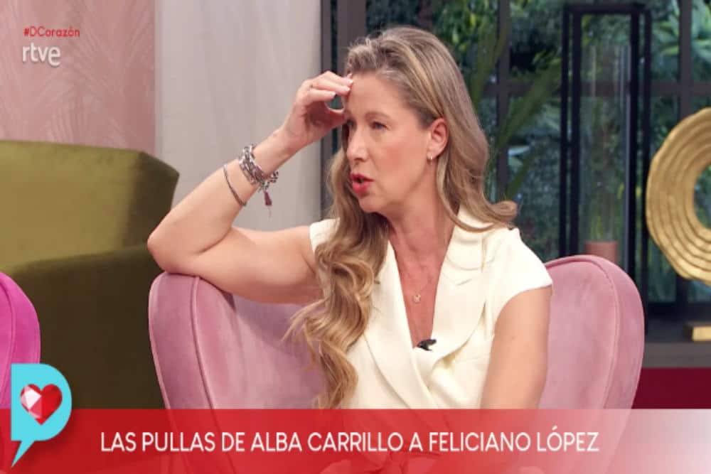 Alba Carrillo se enfrenta a Anne Igartiburu: no consiente lo que ha dicho de Feliciano López