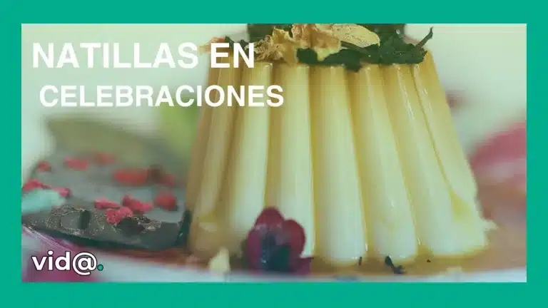 Natillas en festividades y celebraciones