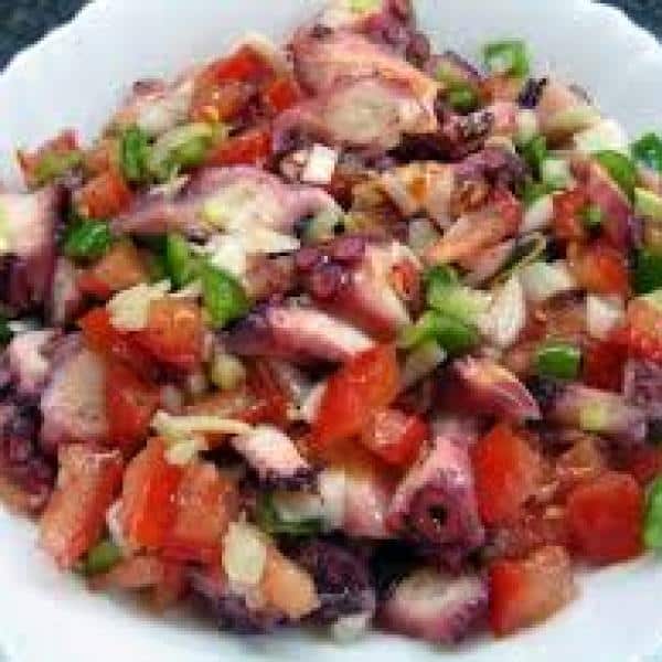 Pulpo a la vinagreta, un manjar fresco y saludable