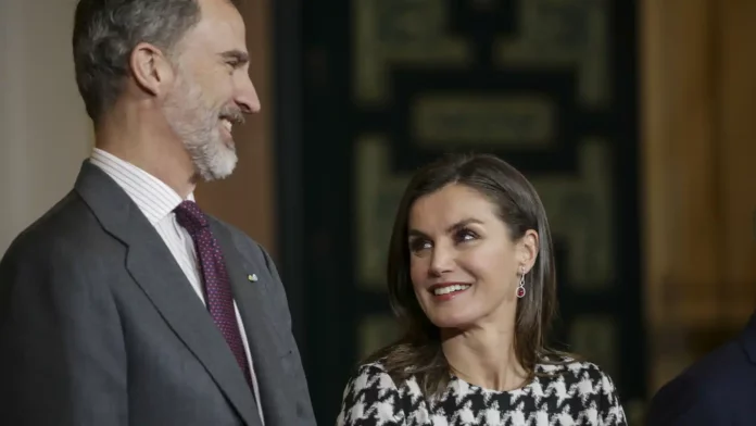 Felipe VI y la reina Letizia