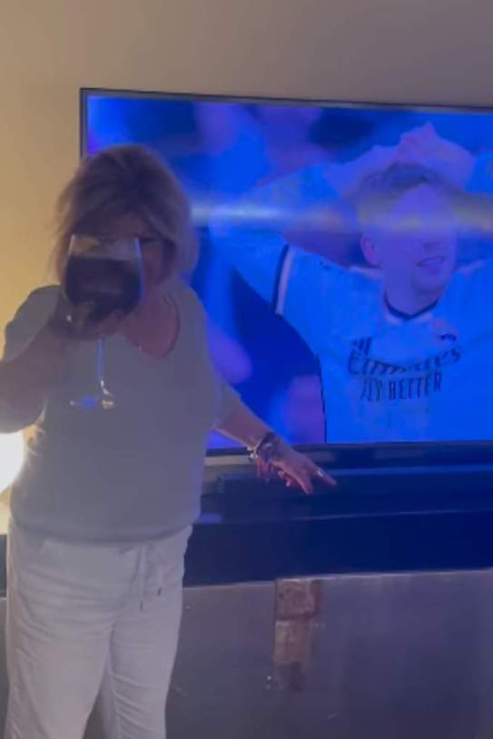 Los dos amores de Terelu que la han llevado a brindar por el Real Madrid