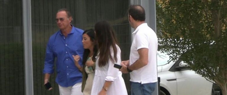 Bertín Osborne intenta alejarse de la polémica tras la prueba de paternidad de su hijo y Gabriela Guillén