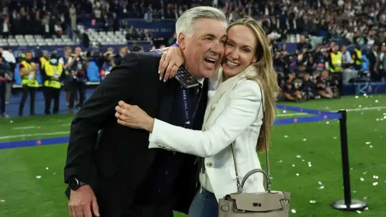 Mariann Barrena, la mujer tranquila de Carlo Ancelotti que le hace comer chicle