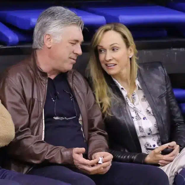 Mariann Barrena, la mujer tranquila de Carlo Ancelotti que le hace comer chicle