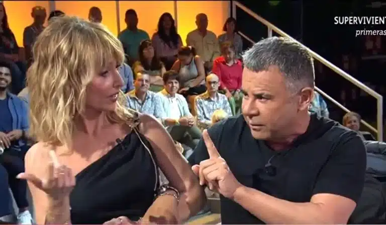 Jorge Javier Vázquez a Emma García: «¡Cuidado!, aquí de la noche a la mañana te quitan el programa»