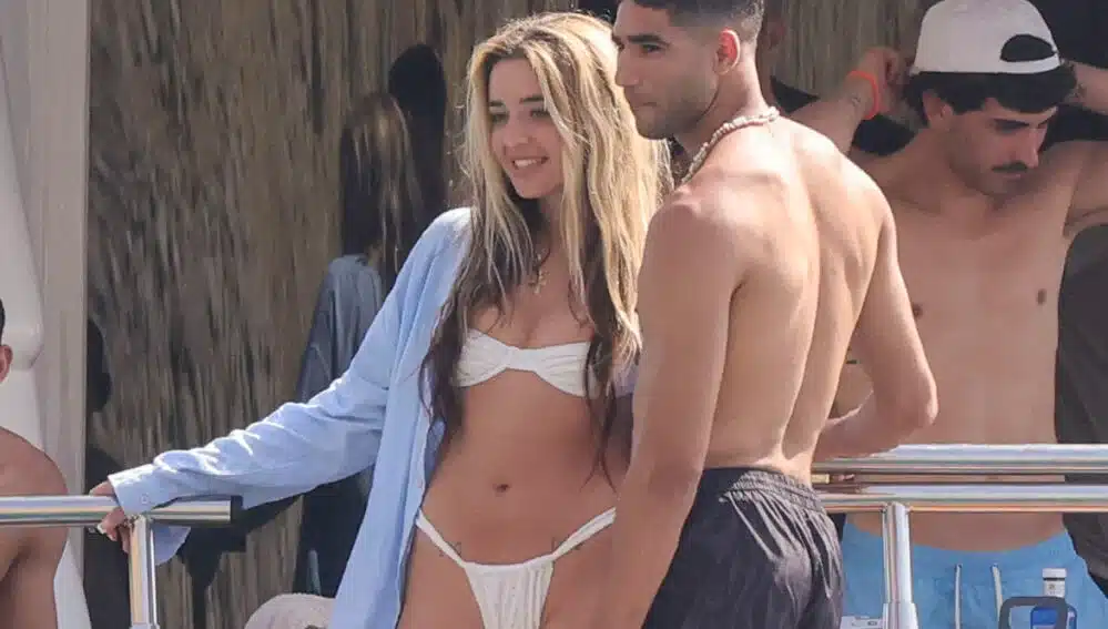 Achraf Hakimi sustituye a Hiba Abouk por otra diva española