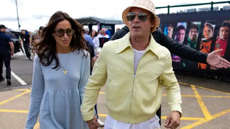 Brad Pitt e Inés de Ramón: la novia deslumbra en Los Ángeles mientras el actor despeja los rumores de boda