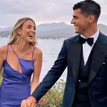 Alice Campello con Álvaro Morata