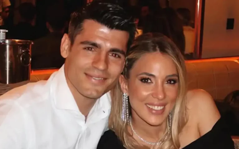 Morata y Alice Campello acuden juntos a la espectacular fiesta de cumpleaños de sus mellizos