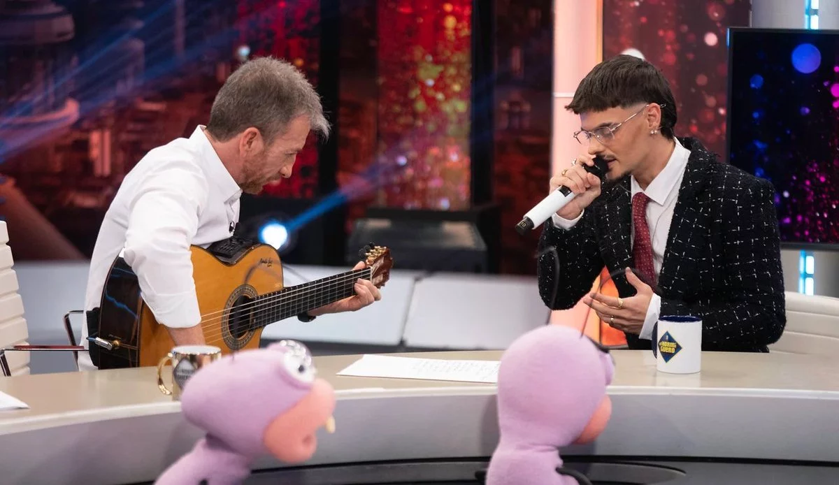 Abraham Mateo rompe inesperadamente con su novia Esty CG tras dos años de romance Abraham Mateo durante su paso por El Hormiguero