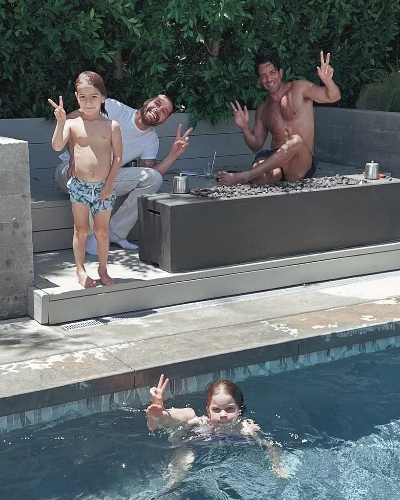 Ricky Martin celebra su cumpleaños y su ex Jwan Yosef comparte en redes un mensaje que nadie se esperaba Ricky Martin disfrutando con sus hijos | Fuente: @rickymartin