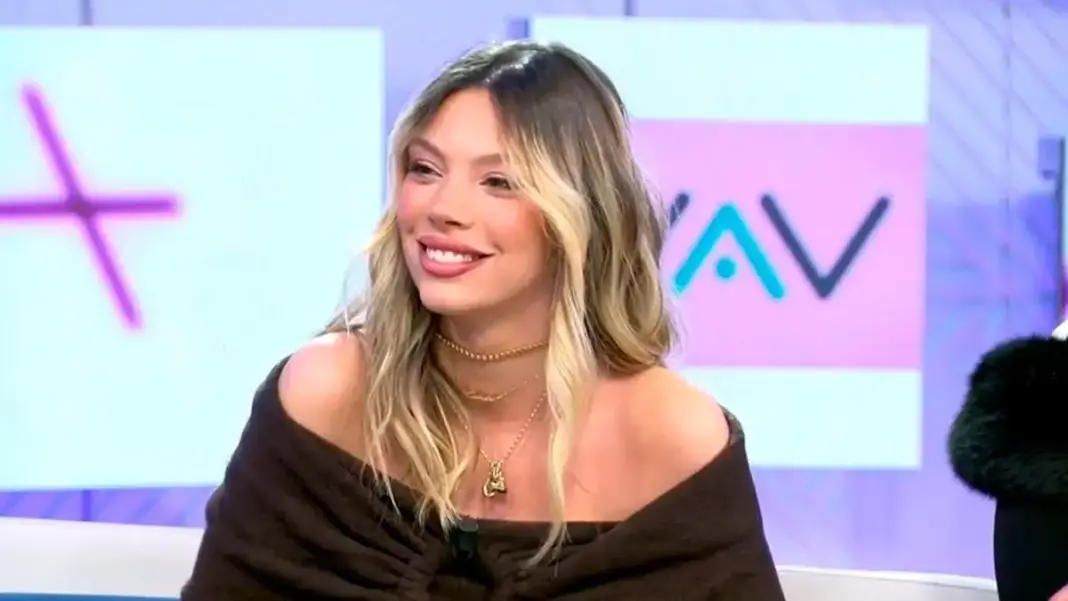 Alejandra Rubio en 'Vamos a Ver'. (Foto: YouTube)