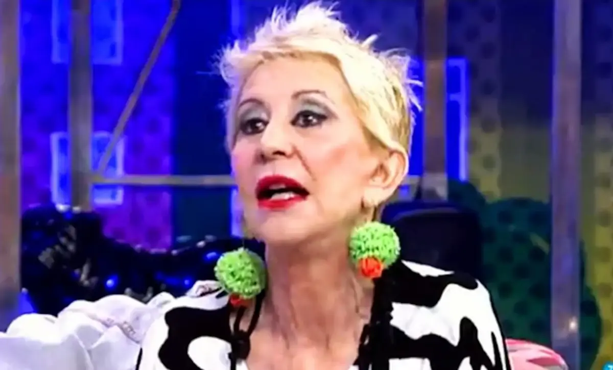 El trauma de Karmele Marchante: "Mi padre me pegaba cuando hablaba catalán" Karmele Marchante en 'Sálvame'. (Foto: YouTube)