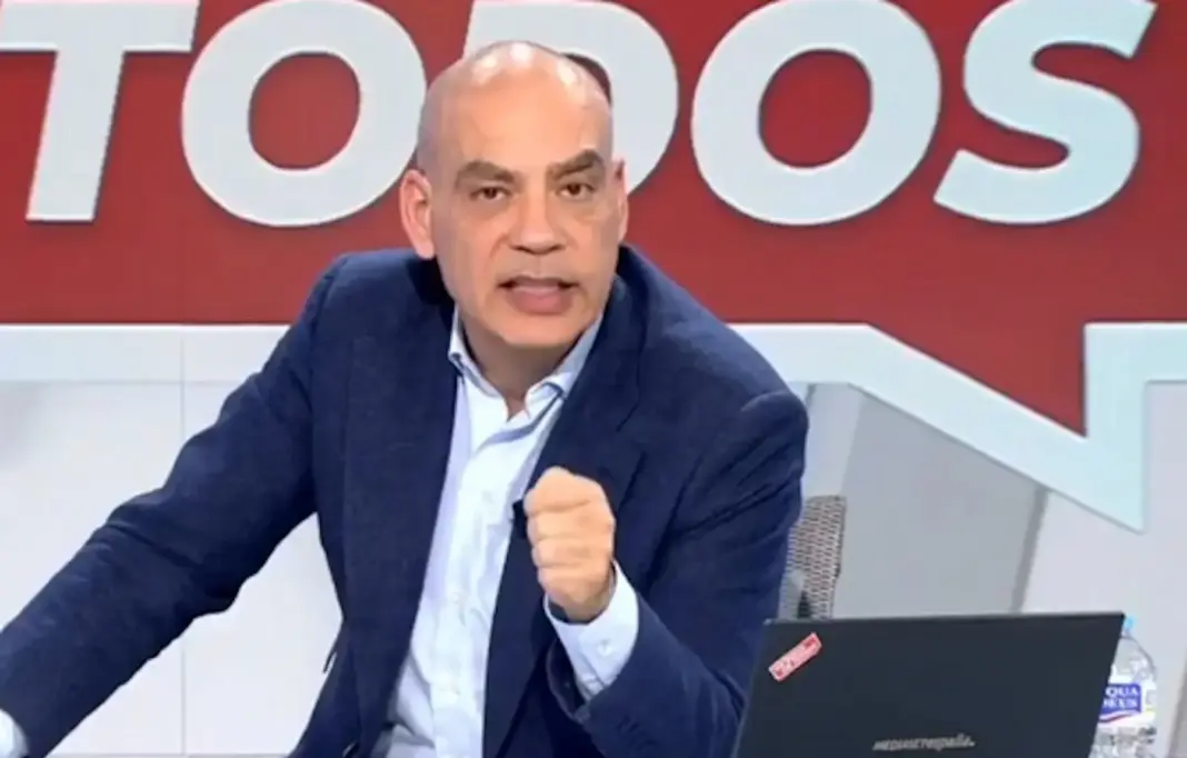 Nacho Abad en su programa. (Foto: Gtres)