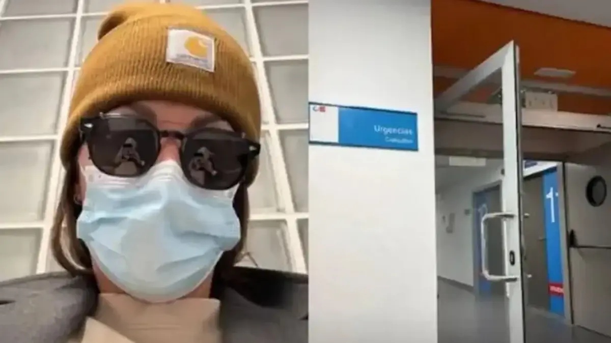 Nagore Robles confiesa cómo se siente tras salir del hospital: "entré en pánico" Nagore Robles en el hospital. (Foto: Instagram)