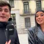 Vito Quiles y Sarah Santaolalla. (Foto: YouTube)