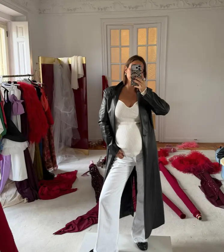 María Pombo presume de familia numerosa: su tercera hija ya está en casa Alguna de las imágenes que compartía Maria Pombo durante su embarazo | Fuente: @mariapombo