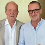 El rey Juan Carlos con Carlos Herrera. (Foto: Instagram)