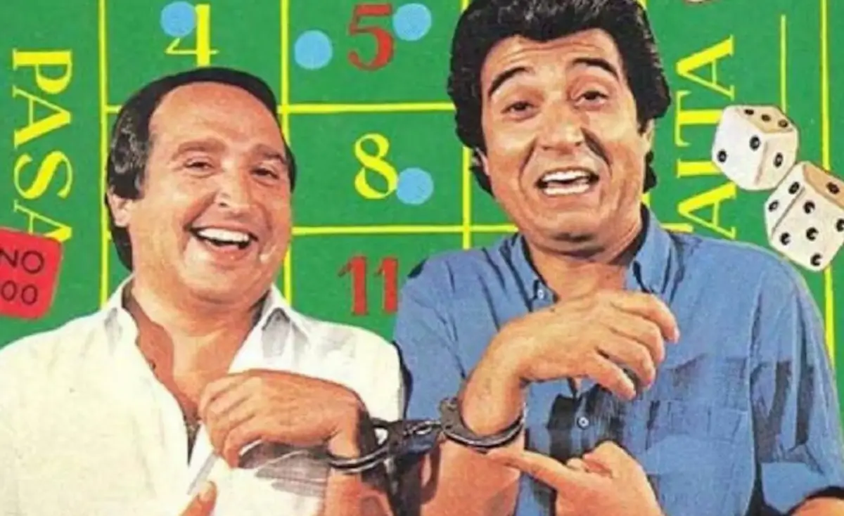 Máxima preocupación por Andrés Pajares tras la muerte de Fernando Esteso: "Roto" Pajares y Esteso en una película. (Foto: Instagram)