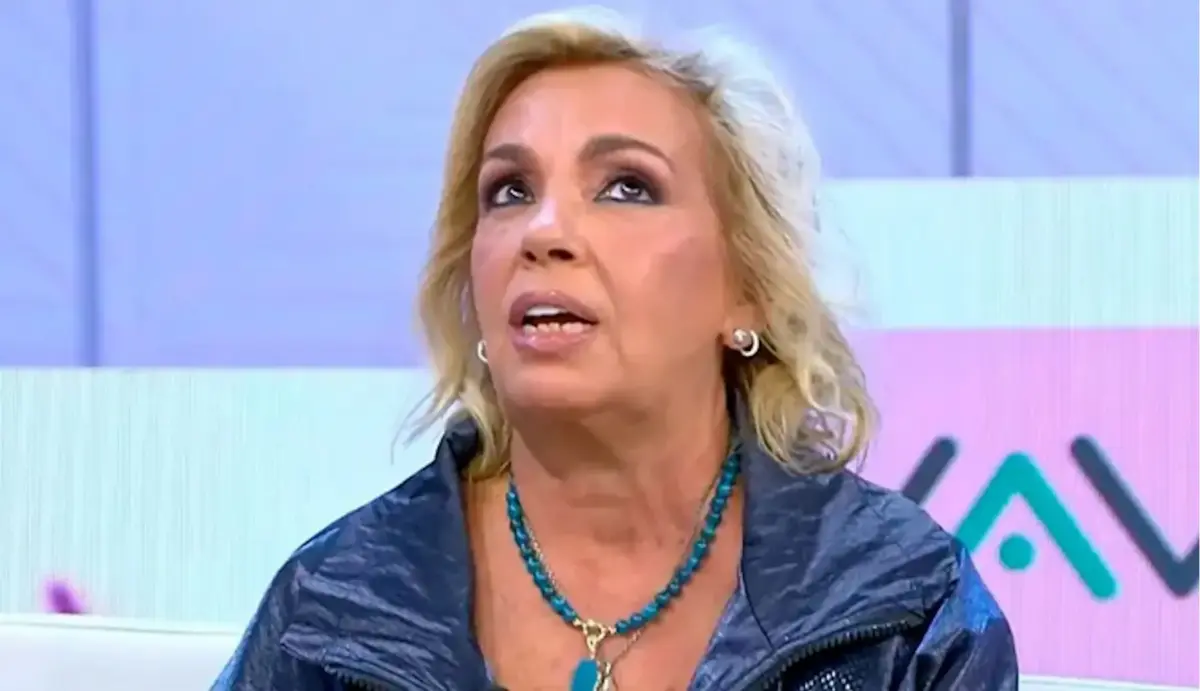 Carmen Borrego deja tirada a Alejandra Rubio en la Feria del Libro y su explicación es indignante Carmen Borrego en su programa. (Foto: YouTube)