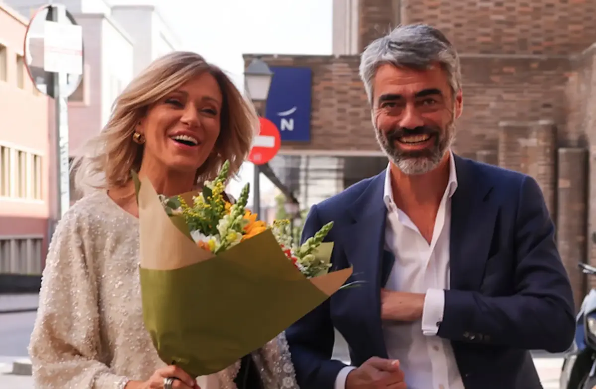 Susanna Griso con su pareja. (Foto: Instagram)