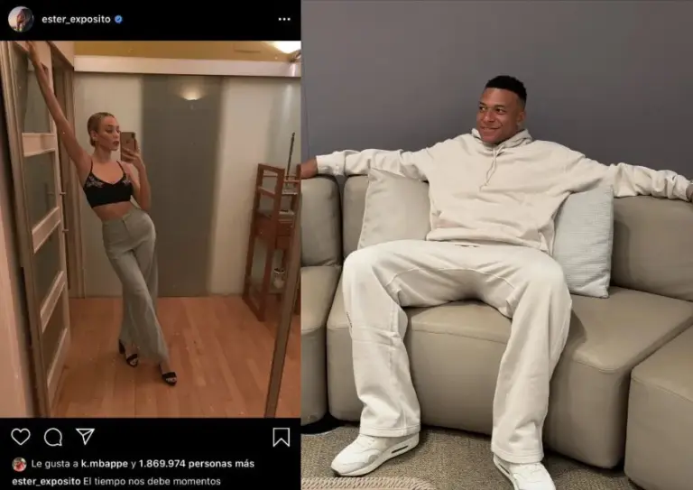 La supuesta cita de Ester Expósito y Mbappé en París: conoce todos los detalles