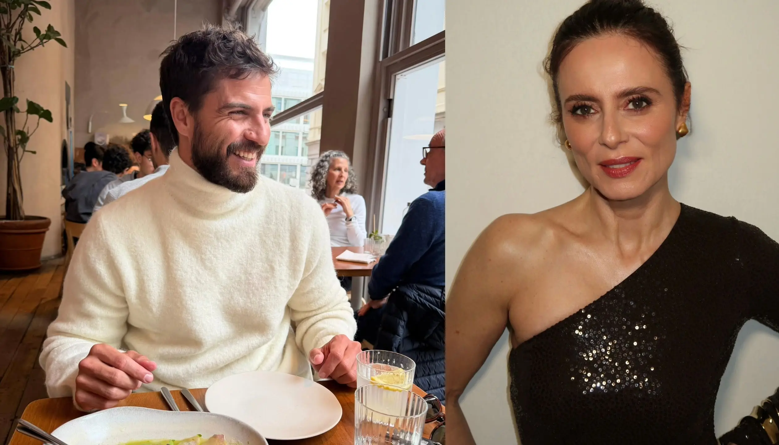 Maxi Iglesias y Aitana Sánchez Gijón pillados besándose en Madrid - Fuente: Instagram