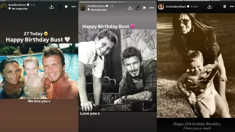 Este es el mensaje que David y Victoria Beckham le mandan a su hijo desde su conflicto familiar Este es el mensaje que los Beckham han publicado en sus redes sociales: @davidbeckham