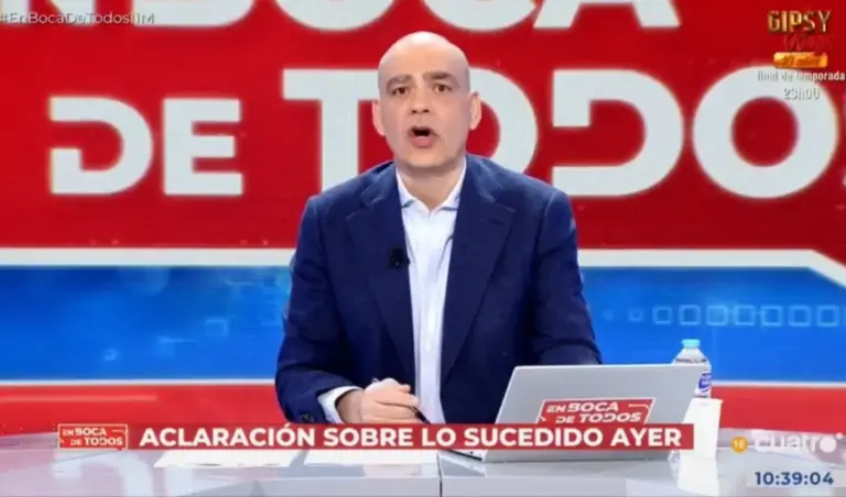 Nacho Abad responde al adiós de Sarah Santaolalla y la acusa de victimizarse en ‘En boca de todos’
