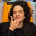 La imagen que Rosalía subió a sus redes sociales tras abandonar el concierto - Fuente: @rosalia.vt