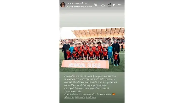 Iker Casillas, pillado con una nueva ilusión: así es Irene Esser, la mujer que le tiene completamente enamorado El mensaje que Sara Carbonero dedicó al hijo que comparte con Iker Casillas -Fuente: @saracarbonero