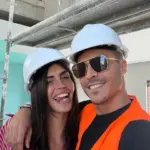 Sofía Suescun y Kiko Jiménez en una de sus construcciones - Fuente: @sofiasuescun