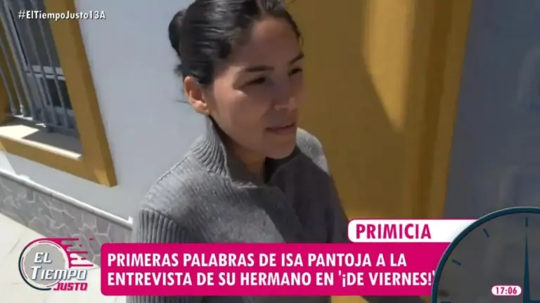 Estas son las declaraciones de Isa Pantoja tras ver la polémica entrevista de su hermano Kiko Rivera