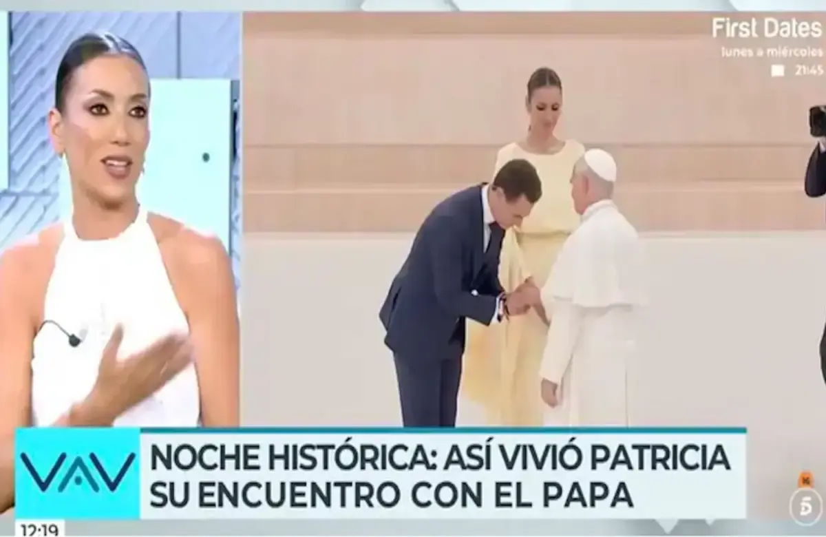 Patricia Pardo, tras reunirse con el Papa León: "Necesito un tiempo para estar en casa y llorar" Patricia Pardo en su programa. (Foto: YouTube)