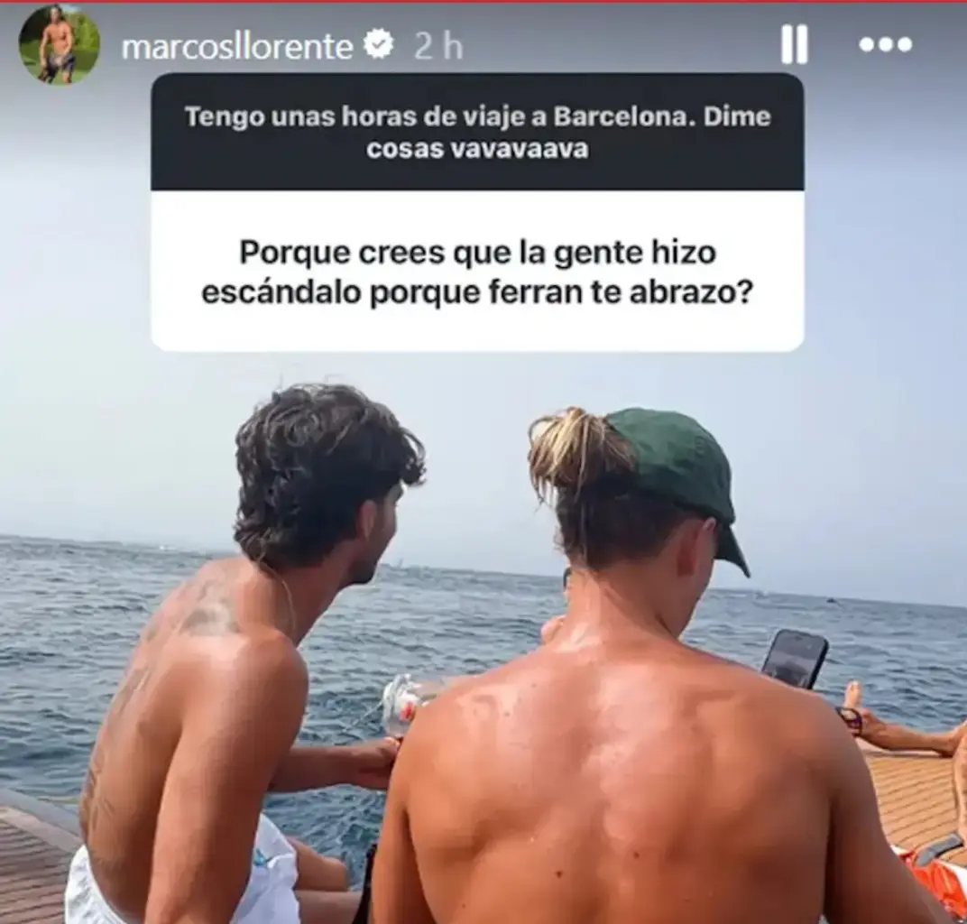 Llorente rompe su silencio tras filtrarse sus polémicas fotos con Ferran Torres: "Me sorprende" El mensaje de Llorente. (Foto: Instagram)