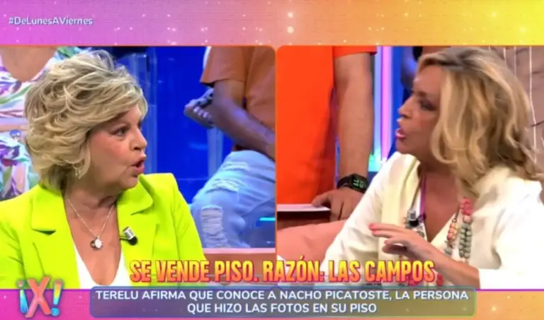 El tenso enfrentamiento de Lydia Lozano y Terelu Campos en pleno directo: «Yo necesito el dinero»