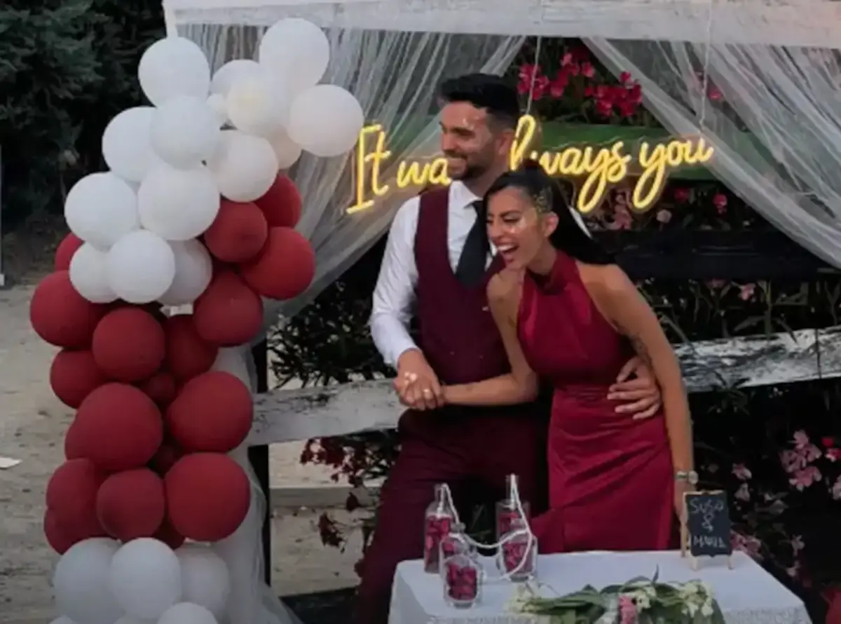 Las espectaculares imágenes de la preboda que Suso Álvarez y Marieta han organizado en Toledo Suso Álvarez con Marieta. (Foto: Instagram)
