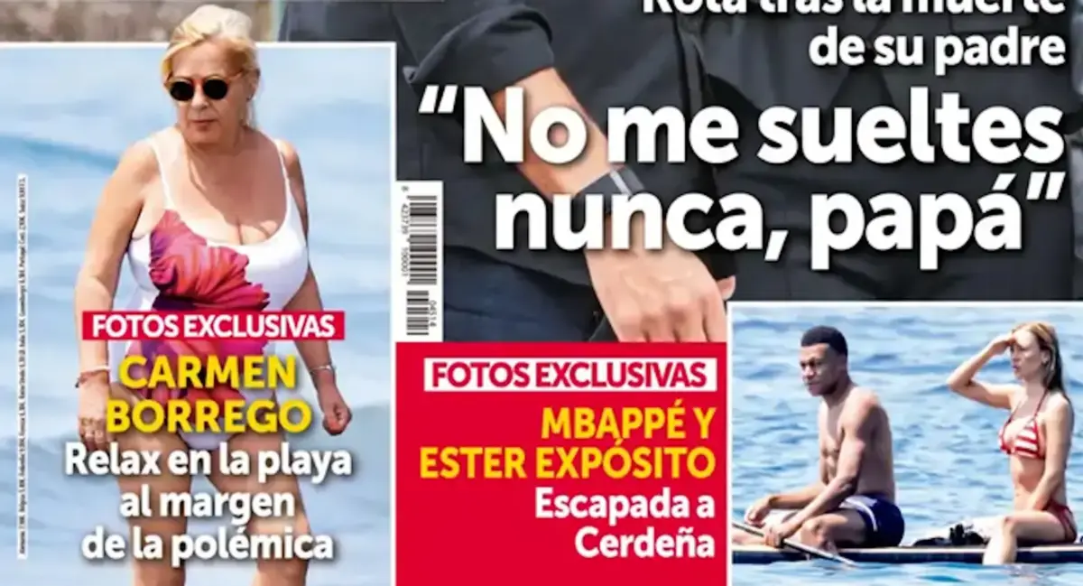 Filtran una foto de Carmen Borrego en una playa de Málaga y todos se fijan en este curioso detalle La imagen de Carmen Borrego. (Foto: Instagram)