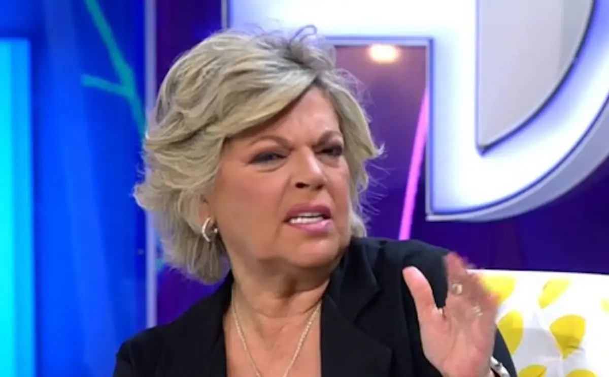 Terelu Campos estalla contra Lydia Lozano y acaba destapando su mayor secreto Terelu Campos en televisión. (Foto: YouTube)