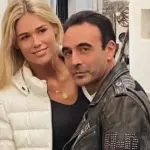 Ana Soria con Enrique Ponce. (Foto: Instagram)