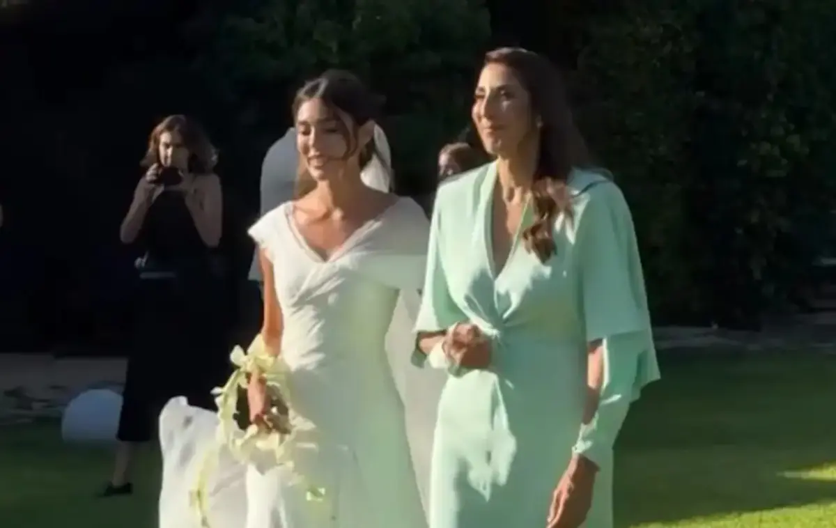 Anna Padilla deja a todos en shock con su segundo vestido de novia: ha elegido un look increíble Anna Padilla en su boda. (Foto: Instagram)