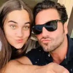 Daniella Bustamente posando con su padre. (Foto: Instagram)